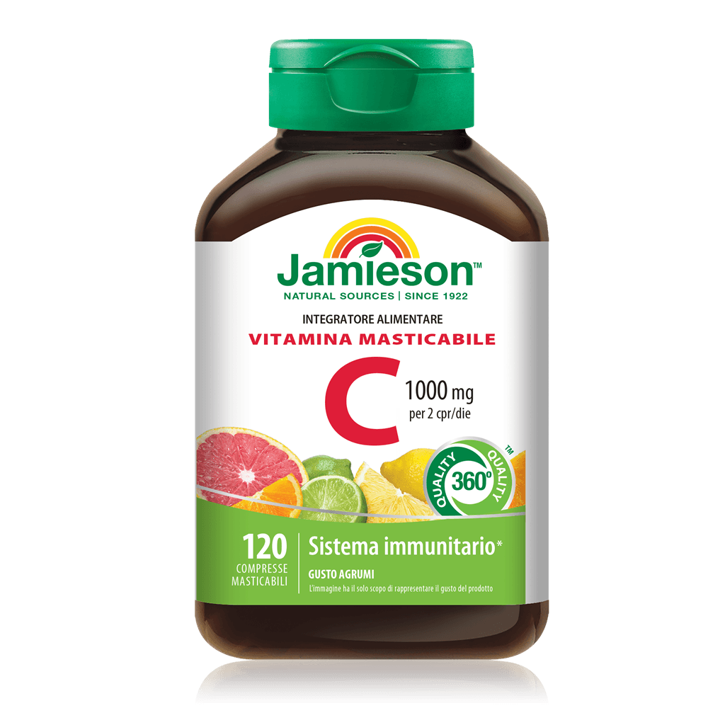 VITAMINA C 1000 MASTICABILE AGRUMI 120 cpr