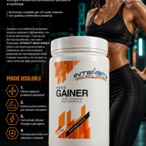 MASS GAINER 1500g Cioccolato